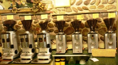 Caffè Macina dosatori caffè unica provenienza