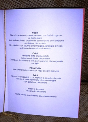 Curiosità 3 Menu Particolare