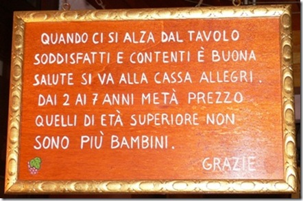 Frase in ristorante