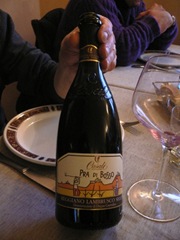 Vino Lambrusco Reggiano
