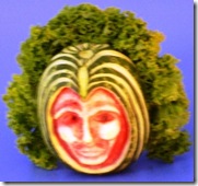 Fruit Carving Viso Capelli ricci2